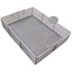 304 stainless steel disinfection and cleaning basket storage basket drain