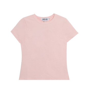 Where is the orange tree? four-color simple small t-shirt