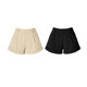Uena workplace foot edge flip suit shorts