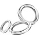 304 stainless steel welded ring