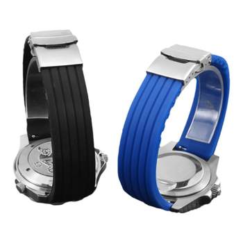 Quick release silicone strap suitable for tissot, longines and casio