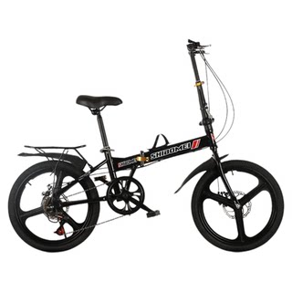 New folding bicycle single speed portable and lightweight for adults