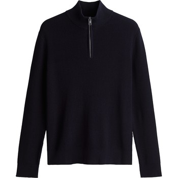 Hm men's sweater autumn comfortable british style cotton pullover half zipper fit stand collar pullover 1005941 Hm men's sweater autumn comfortable british style cotton pullover half zipper fit stand collar pullover 1005941