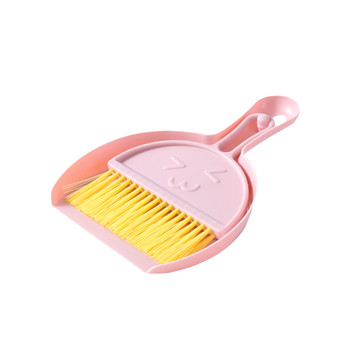 Desktop cleaning set mini dustpan broom