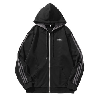 ເສື້ອເຊີດເສື້ອເຊີດສະປີດເສື້ອຢືດຜູ້ຊາຍທີ່ມີເສື້ອຢືດແບບເສື້ອຢືດໃນລະດູໃບໄມ້ປົ່ງທີ່ມີຂະຫນາດໃຫຍ່ໃນພາກຮຽນ spring ແລະດູໃບໄມ້ລົ່ນທີ່ມີແນວໂນ້ມ zipper ເສື້ອ jacket ຄົນອັບເດດ: trendy