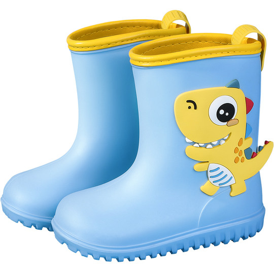 儿童雨鞋男童宝宝轻便胶鞋幼儿小孩雨靴男孩水鞋小童防滑2025新款