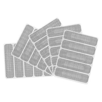 Screen window patching patch to prevent mosquito drain leakage