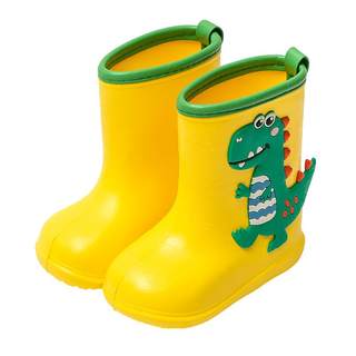 Baby rain boots children's rain boots boys and girls children 1-2-3 years old 4 non-slip baby kids water shoes rubber shoes waterproof
