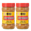 Liubiju sesame and peanut butter hot pot dipping sauce mixed with noodles