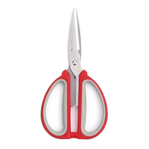 Germany imported multifunctional household scissors stainless steel large plastic handle kitchen strong scissors student office scissors