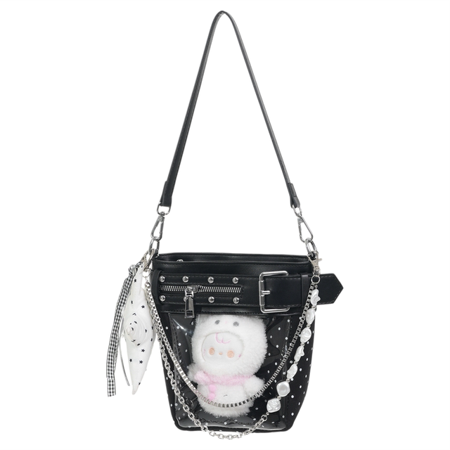 Original star polka dot bucket bag
