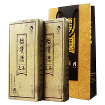 Hunan Anhua Dark Tea Yiqingyuan Flagship Store Authentic Jinhua Fu Brick Tea Ration Milk Tea Companion 780g*2