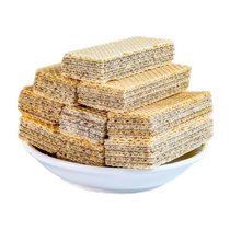 Wuhei wafer biscuits coarse grains no added sucrose casual Internet celebrity snacks hunger-satisfying breakfast independent small packaging whole box