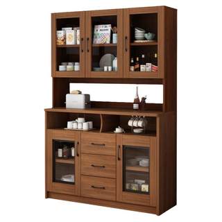 Hongting tea cabinet glass bowl cabinet storage cupboard