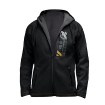 HAYABUSA Falcon Fight Sweatshirt Honorary Hoodie Mens Windproof Polar Fleece Zipper Hooded Jacket