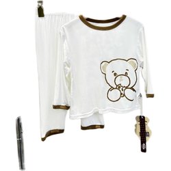 Teddy Companion Ecoss Home Clothing Summer Fashion Pajamas Set