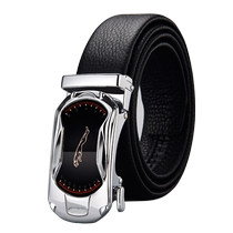 Paul belt mens genuine leather first layer cowhide automatic buckle mens belt young people trendy belt mens new style