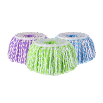 Sorbonne mop bucket rotating mop head mop head replacement tow head universal mop cotton head mop head thickening accessories