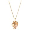 CIGALONG ice crystal osmanthus necklace