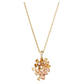 Cigalong ice crystal osmanthus necklace