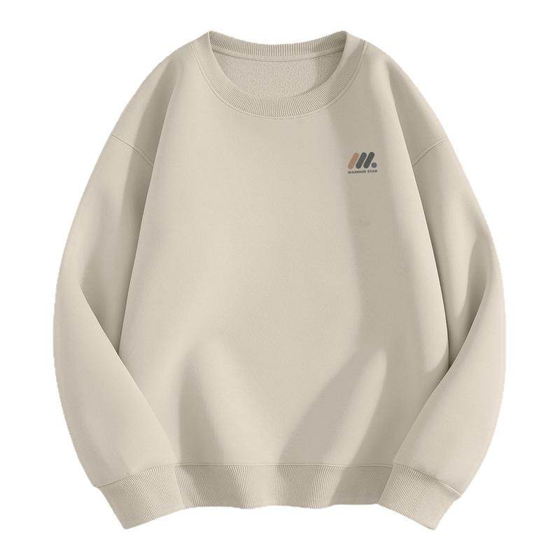 Pull back autumn sweatshirt men's spring and autumn long sleeve heavyweight