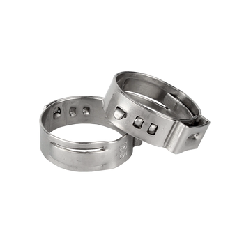 304 stainless steel ຫູດຽວ stepless clamp ທີ່ເຂັ້ມແຂງ clamp fixed buckle pipe clamp ທໍ່ນ້ໍານ້ໍາມັນແລະອາຍແກັສທໍ່ hose clamp