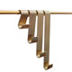 Clothing store s hook s hook long hook metal gold
