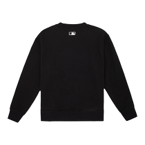 MLB official male and female couples simple solid color round neck pullover sweatshirts are loose and versatile 24 autumn new style MTB91