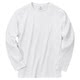 The same style as the star Mr. Bu cloth pure cotton long sleeve white T