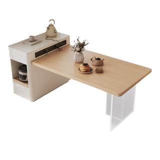 Pashaman retractable dining table with floating legs