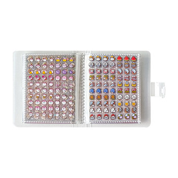 Mini little nose sticker + sticker storage book!