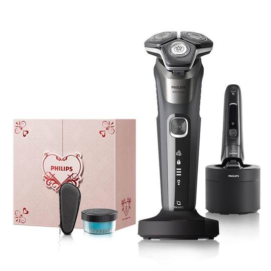 Мужская электробритва Philips, подлинная официальная флагманская бритва, защита от вращения, бритва для бороды 8 серии, новый подарок