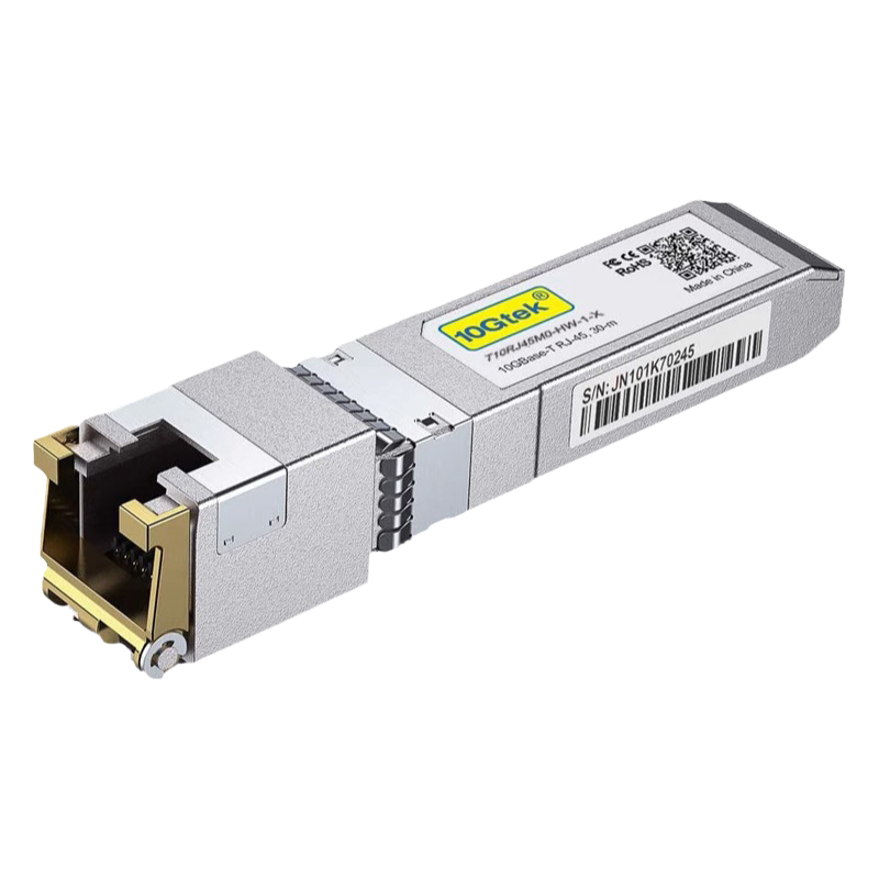 万兆电口光模组 RJ45光转电转换模组 10G高速低功耗相容思科华为-Taobao-Tmall