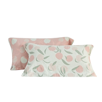 MUJI simple pure cotton four-layer gauze pillow cover pure super soft pair of four-season household single pillow cover