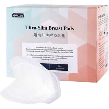 Emxee manxi ultra-thin anti-overflow breast pads are dry