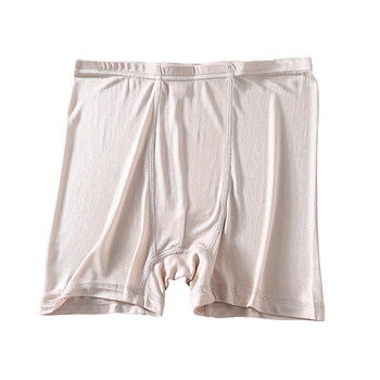High-end knitted silk men's boxers mulberry silk