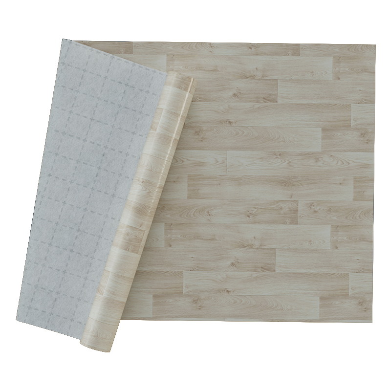 Formaldehyde-free thickened wear-resistant household floor leather