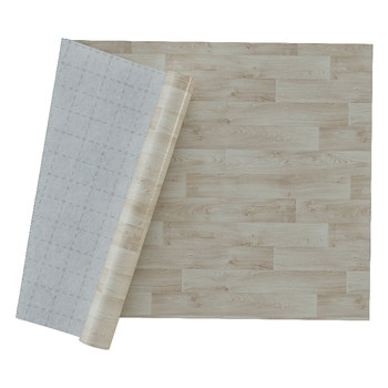 Formaldehyde-free thickened wear-resistant household floor leather