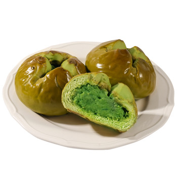 Matcha cheese alkali water ball bread student nutrition and health