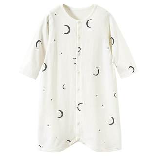 Baby pajamas spring and autumn baby pajamas pure cotton sleeping bag