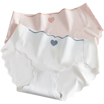 Antarctic Seamless Underwear Womens Ice Silk Antibacterial Summer Thin Pure Cotton Girls Large Size Breathable Sexy Shorts