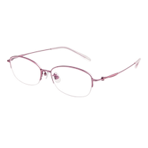 Helen Keller casual flexible and light titanium alloy half frame can be equipped with prescription myopia glasses anti-blue light for women H86021