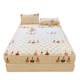 2025 new printed cotton wool bed cover