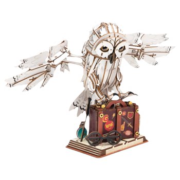 Jiumu Miscellaneous Goods Harry Potter Golden Snitch Wooden Assembly Model Building Blocks 3D Puzzle Birthday Gift