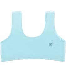 Childrens underwear for girls in the developmental stage pure cotton vest for primary school students 8-12 years old first stage summer