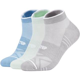 Xtep cool ice silk socks for men and women 3 pairs short tube