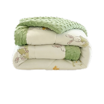 Jingqi baby quilt four seasons pure cotton beanie quilt all-in-one childrens kindergarten special spring and autumn thickened baby blanket