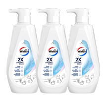 (Self-operated) Velox 2X sterilizing underwear net 350ml*3 bottles of sterilizing mite removing long-lasting antibacterial professional hand wash