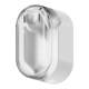 Wall-mounted dustproof electric toothbrush holder with cover