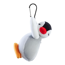 KKVPingu lying posture pendant storage coin purse headphone bag cute pendant doll bag pendant